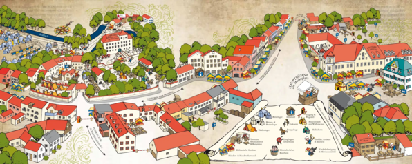 Gesamtplan Mittelalterfest - Auf Heller und-Barde 2025
